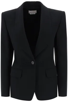 Alexander mcqueen upside-down lapel jacket