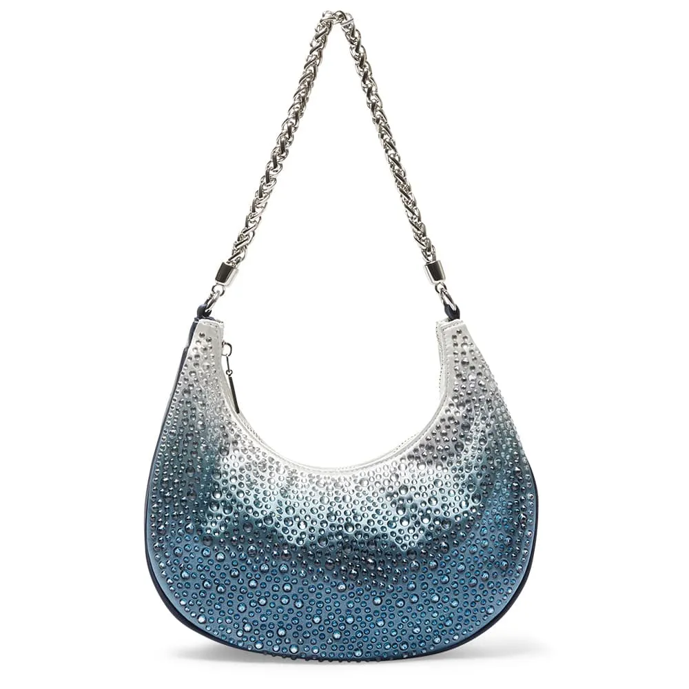 Allie Handbag in Navy Ombre Crystal