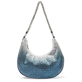 Allie Handbag in Navy Ombre Crystal