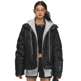 Black Puff Down Jacket