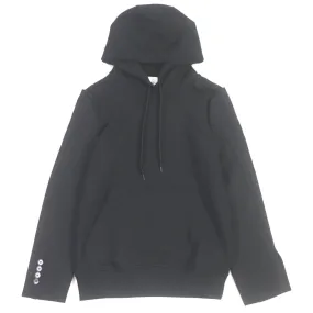 Burberry Cotton Pullover Hoodie Black XXS