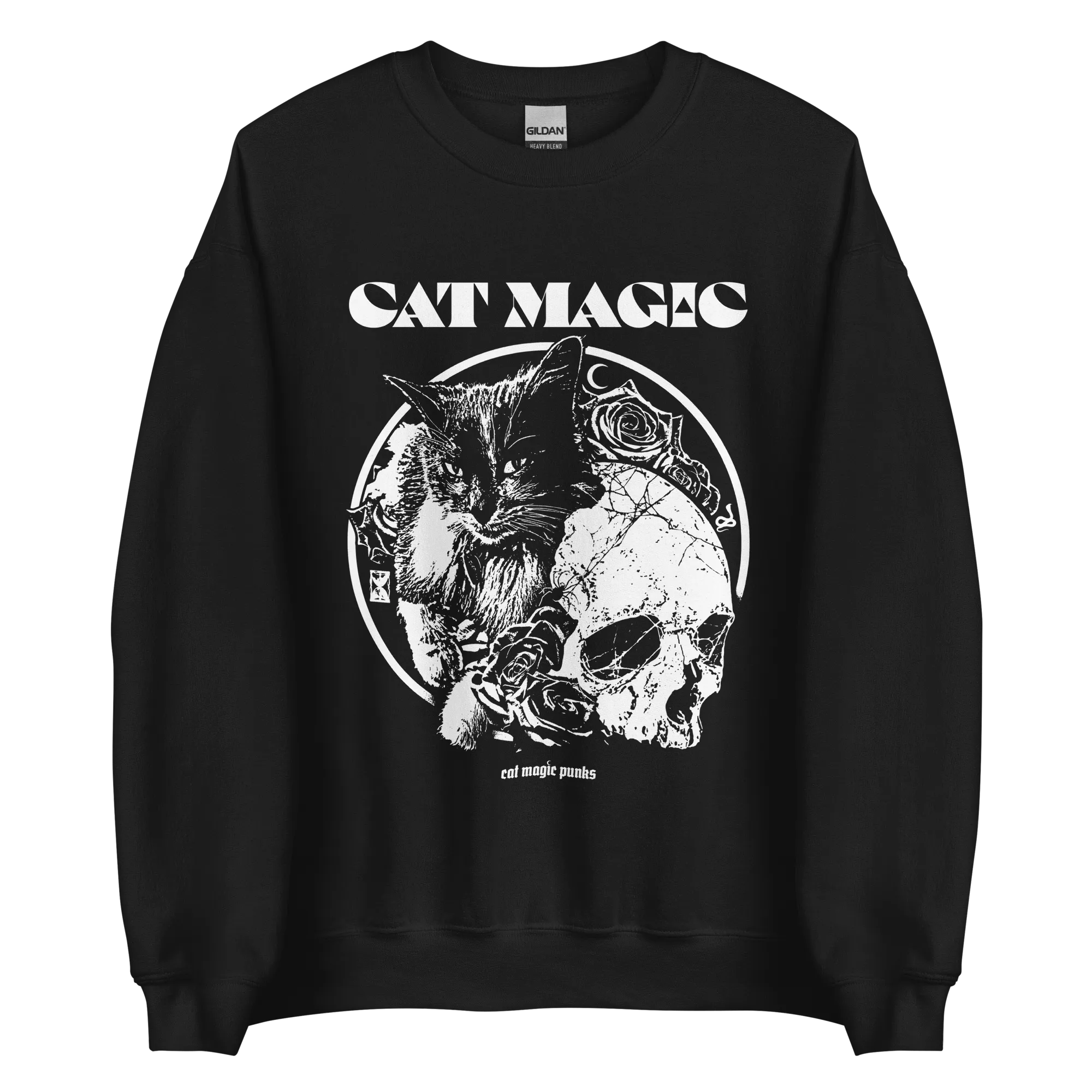 CAT MAGIC Crewneck Sweatshirt