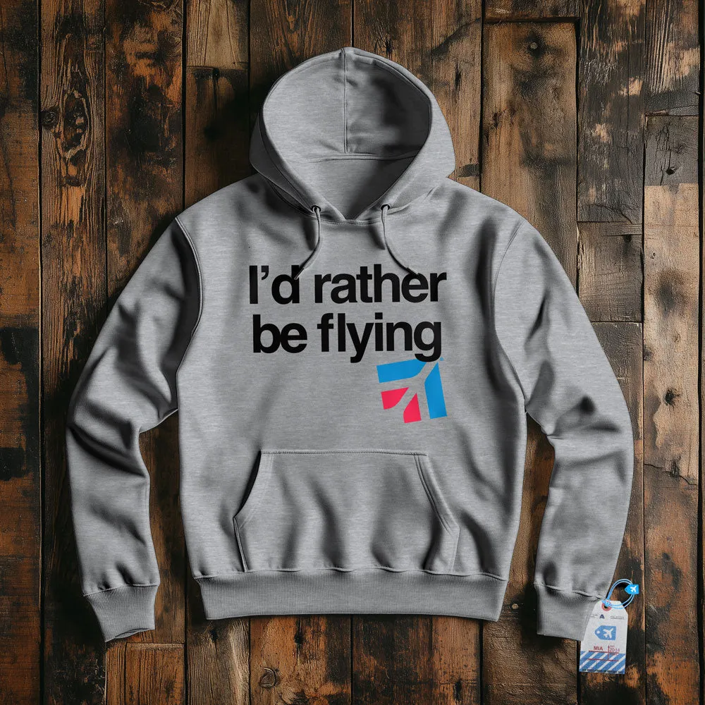 Cessna Rather be Flying - Pullover Hoodie