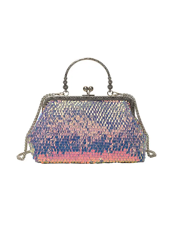 Chains Sequined Crossbody Bags Bags