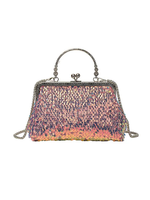 Chains Sequined Crossbody Bags Bags