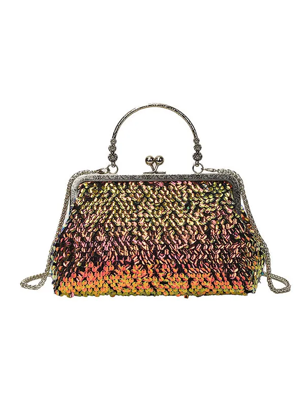 Chains Sequined Crossbody Bags Bags