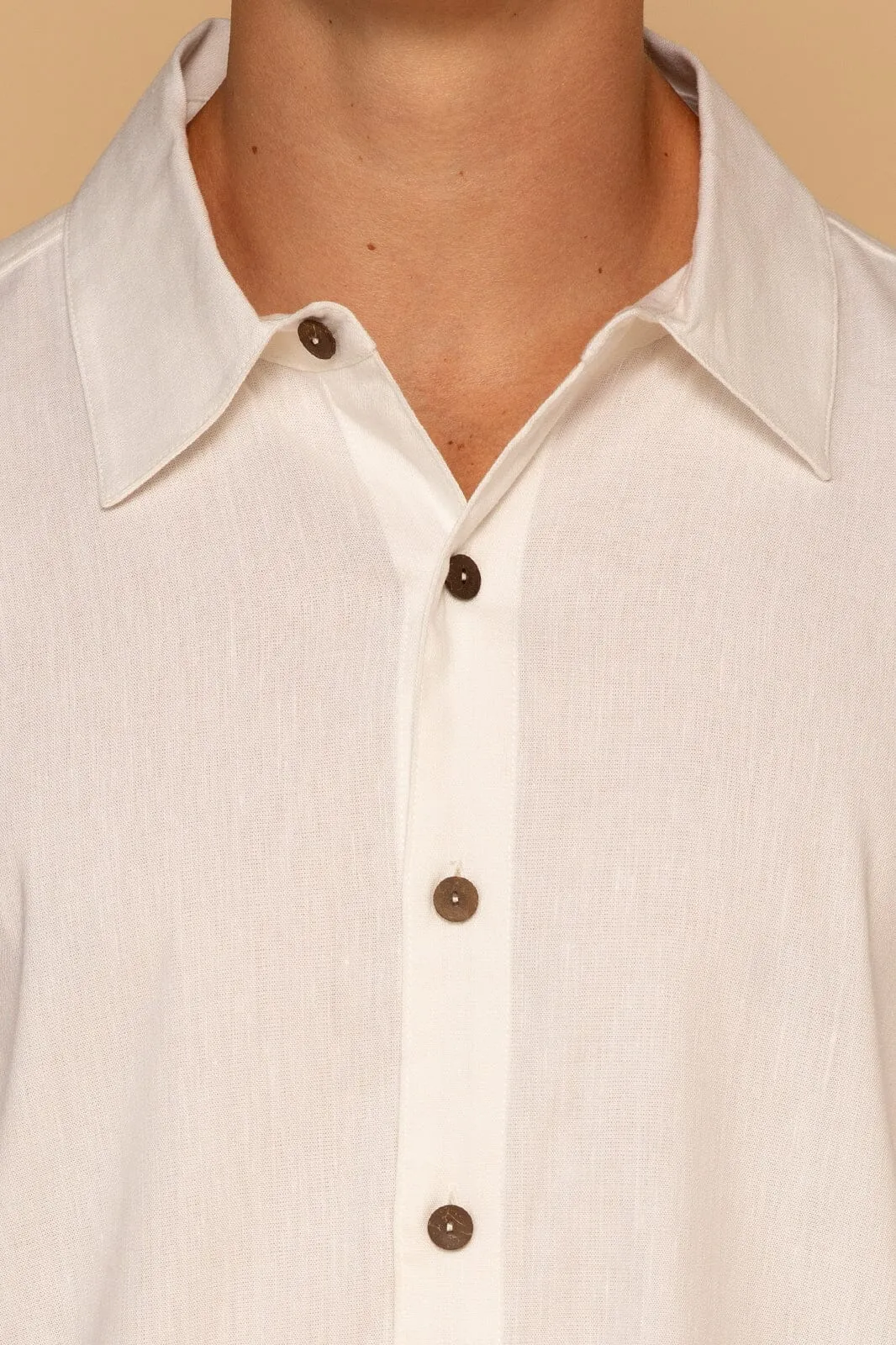 CHARLES LINEN CAMP SHIRT