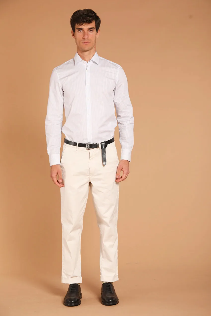 Chinos 22 pantalone chino uomo in gabardina relaxed fit