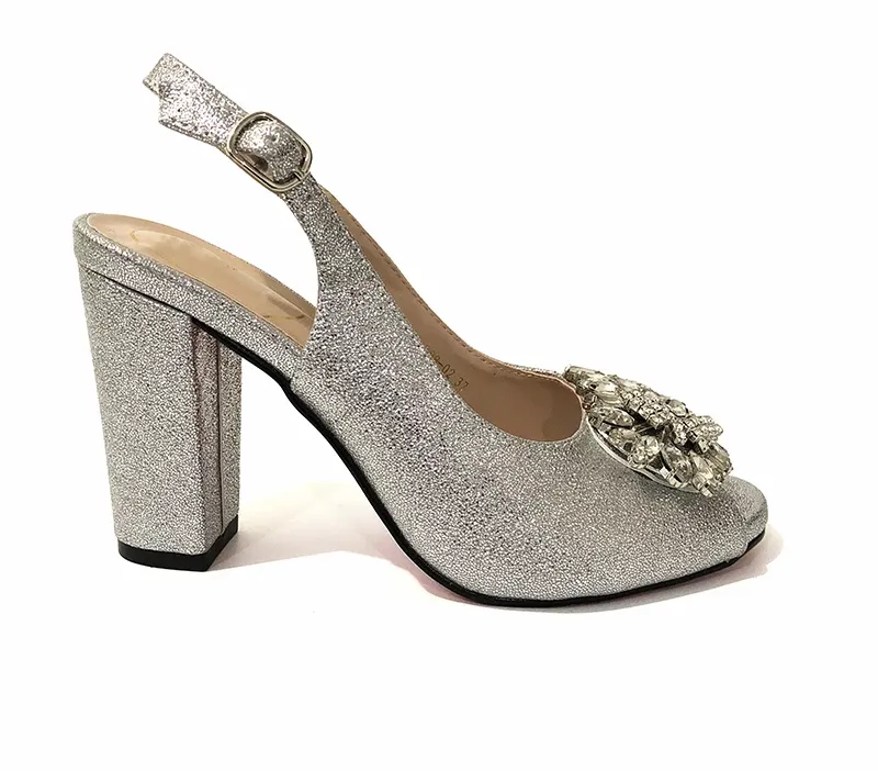 Crystal Buckle Strap High Quality Pumps For Women