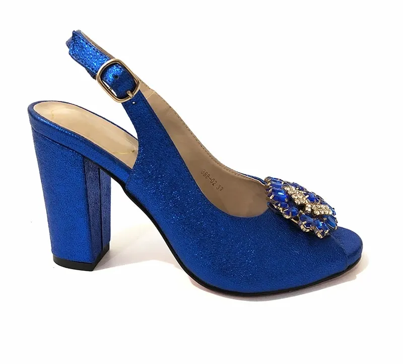 Crystal Buckle Strap High Quality Pumps For Women