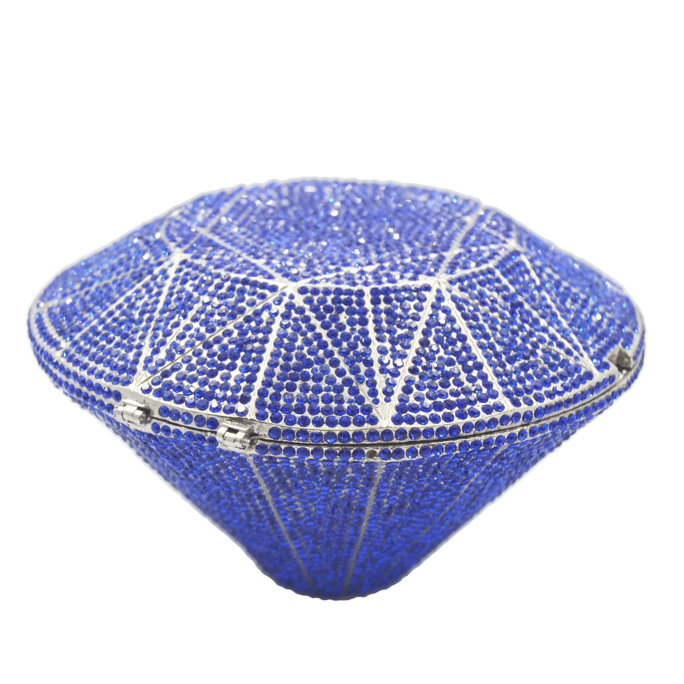 Diamond Shaped Crystal Clutch