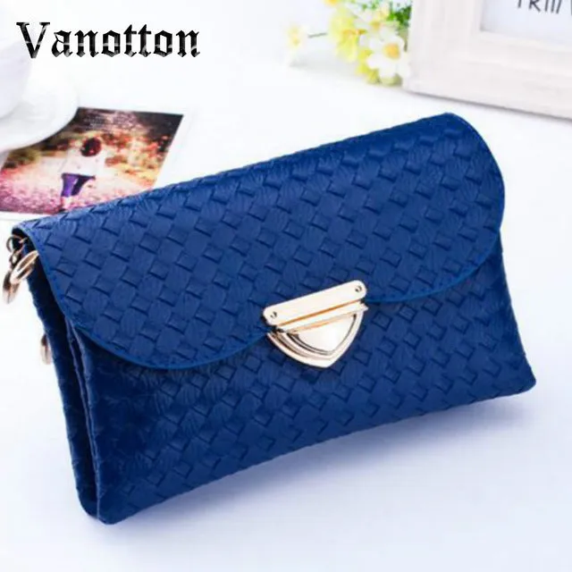 Famous Brands Knitting Women Clutches Casual FemaleClutches Bags Versatile Women Messenger Bags Mini Cross Body Bags Tote Bag