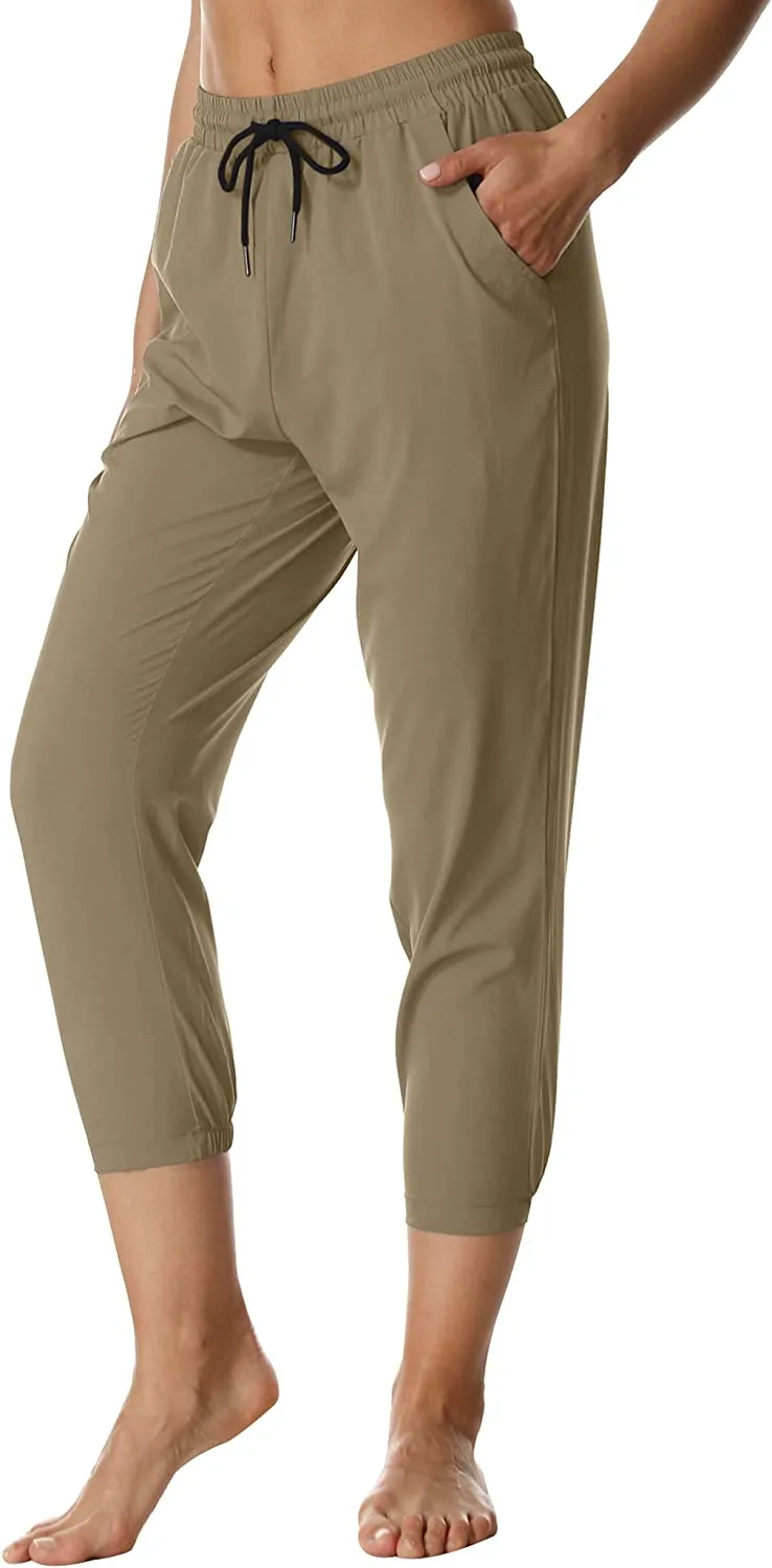 FashionSierra - Hiking Capris Pants Outdoor Quick Dry Cargo Cropped Pants