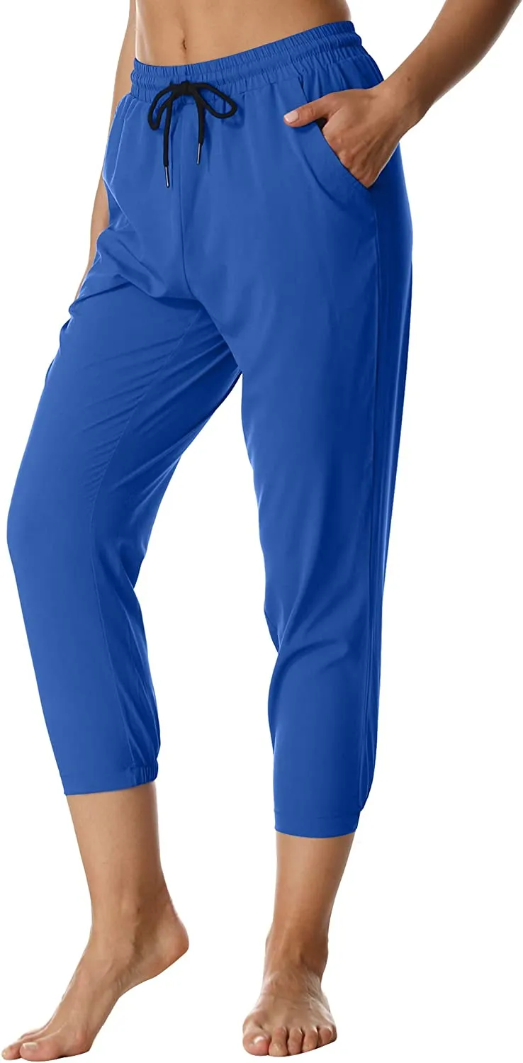 FashionSierra - Hiking Capris Pants Outdoor Quick Dry Cargo Cropped Pants