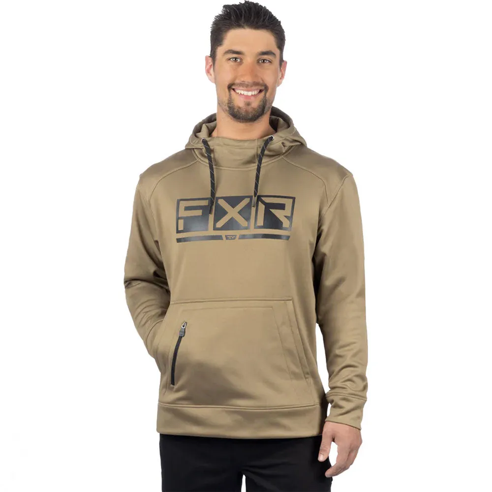 FXR Podium Tech Pullover Hoodie Canvas/Black Beige