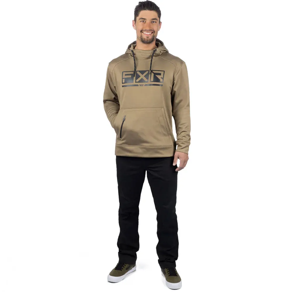 FXR Podium Tech Pullover Hoodie Canvas/Black Beige