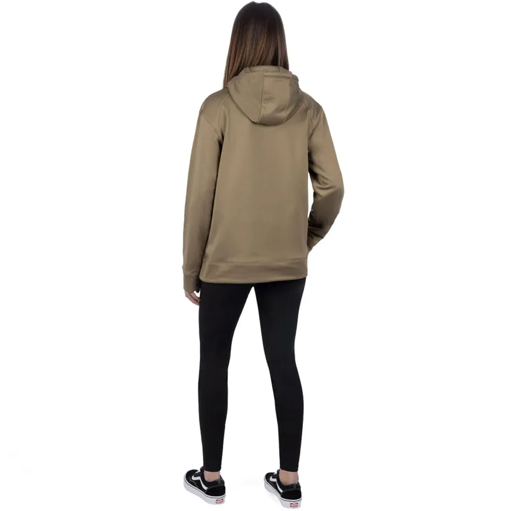 FXR Podium Tech Pullover Hoodie Canvas/Black Beige