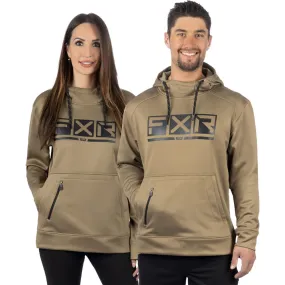 FXR Podium Tech Pullover Hoodie Canvas/Black Beige