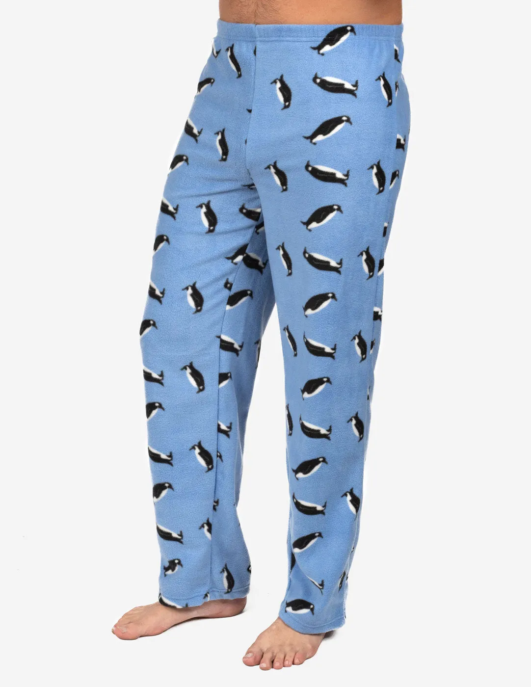 Men's Fleece Animal Pants