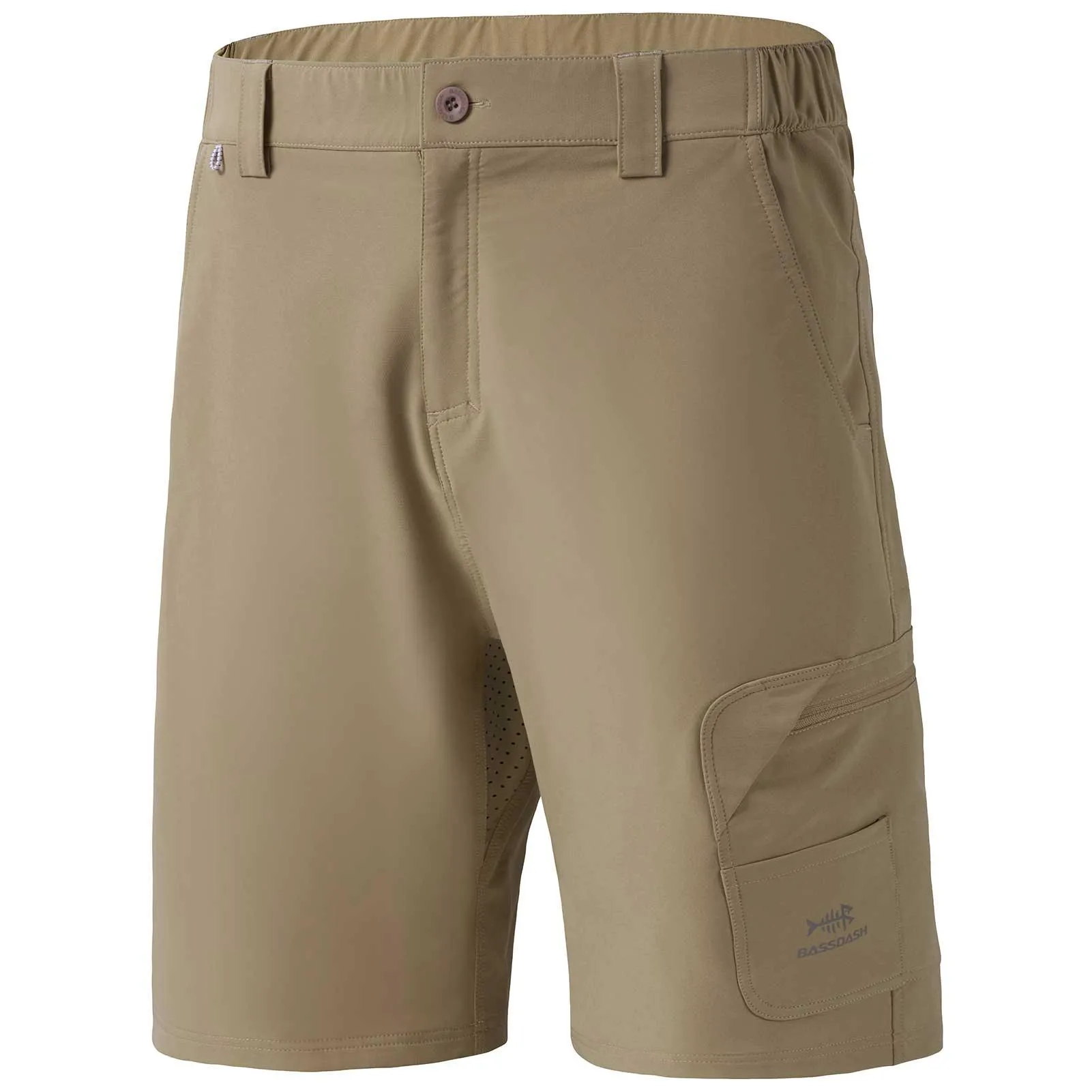 Men's UPF 50  10.5” Cargo Shorts Quick Dry Water Resistant FP01M