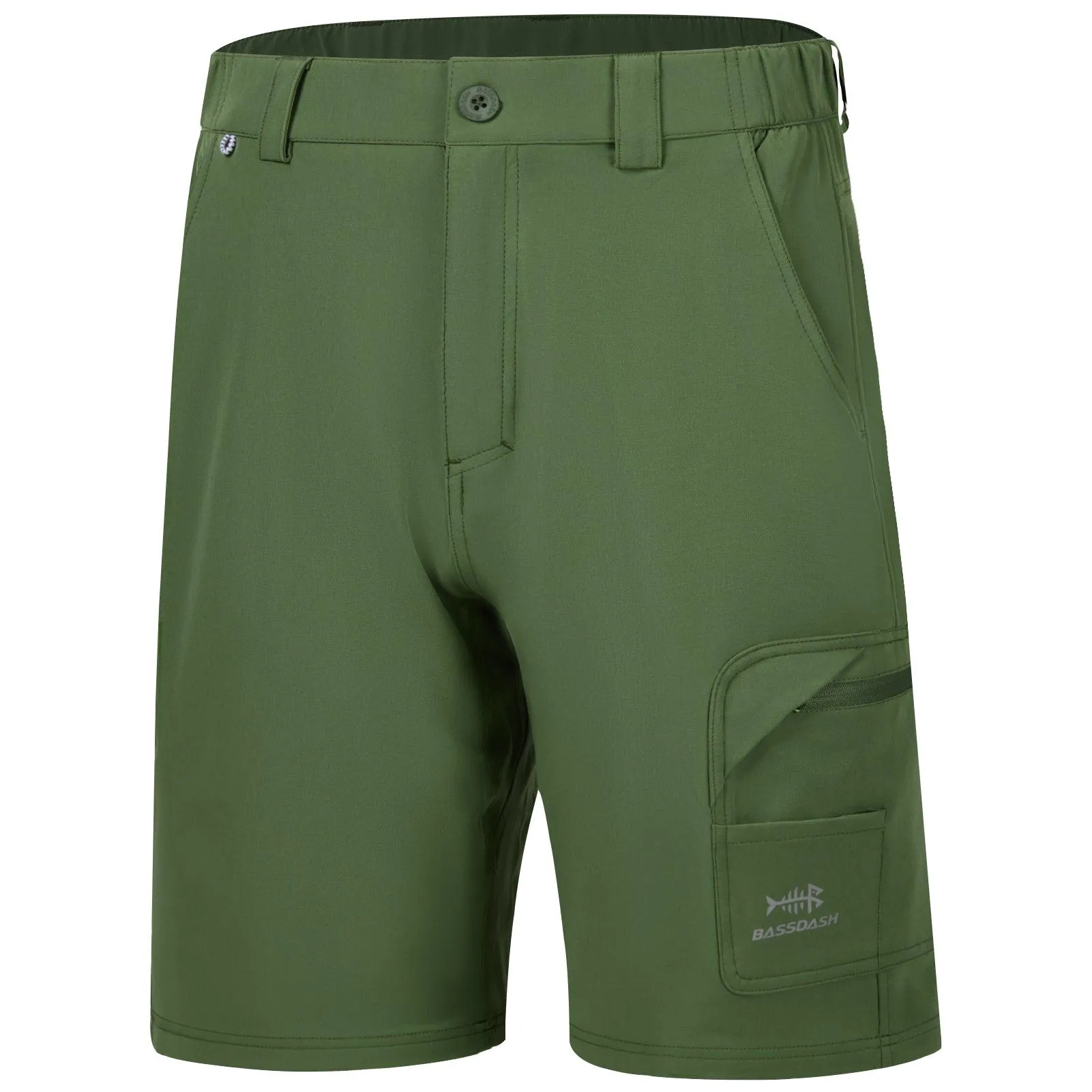 Men's UPF 50  10.5” Cargo Shorts Quick Dry Water Resistant FP01M