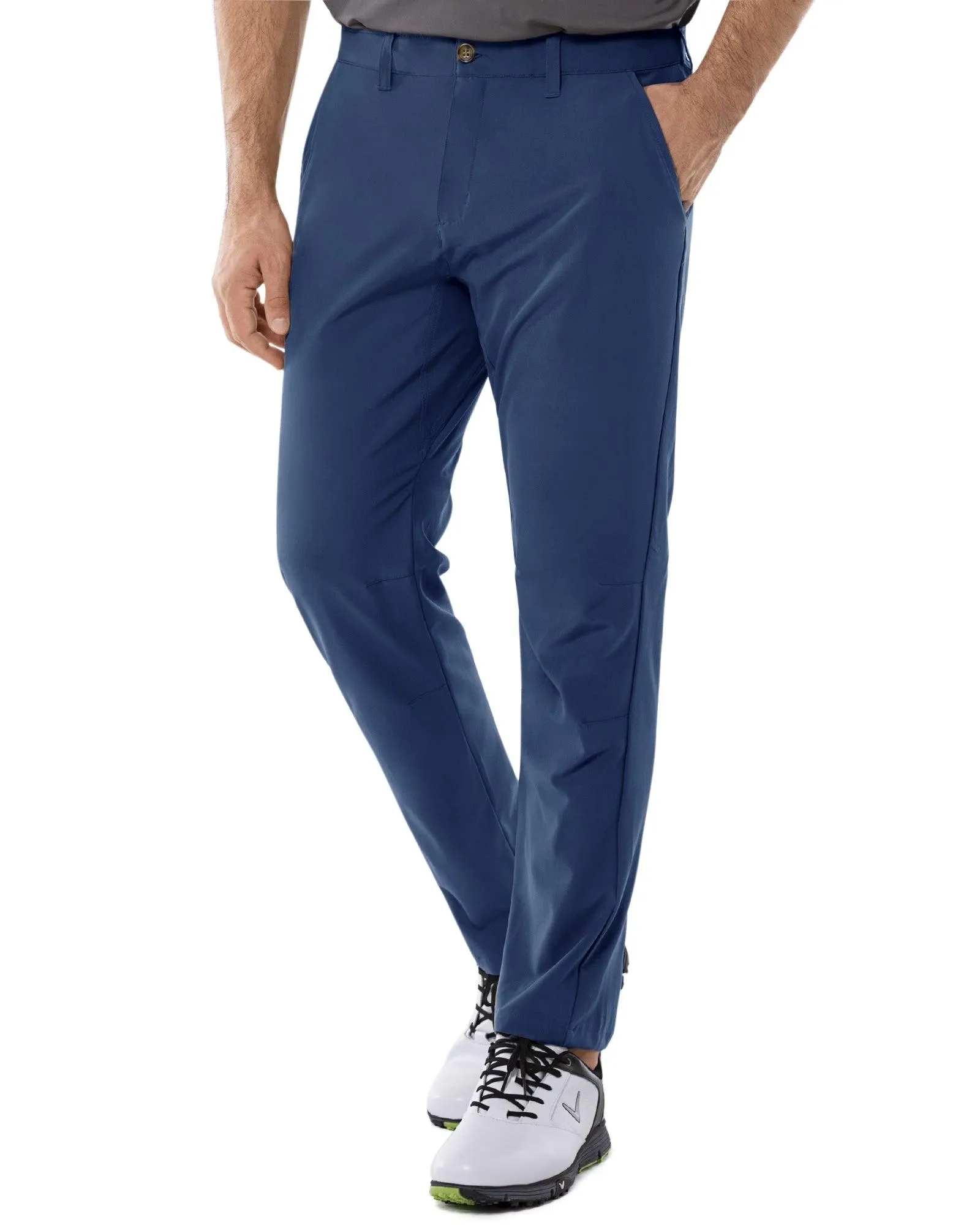 Men's UPF 50  Quick Dry Golf Pants with 5 Pockets