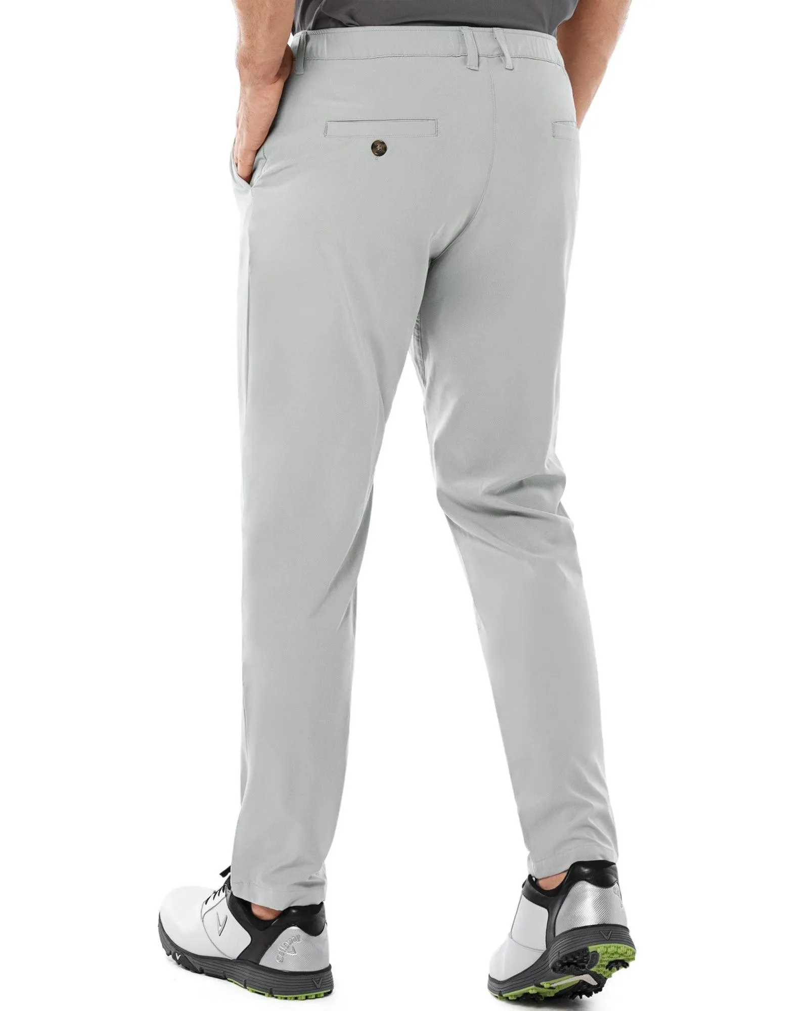 Men's UPF 50  Quick Dry Golf Pants with 5 Pockets