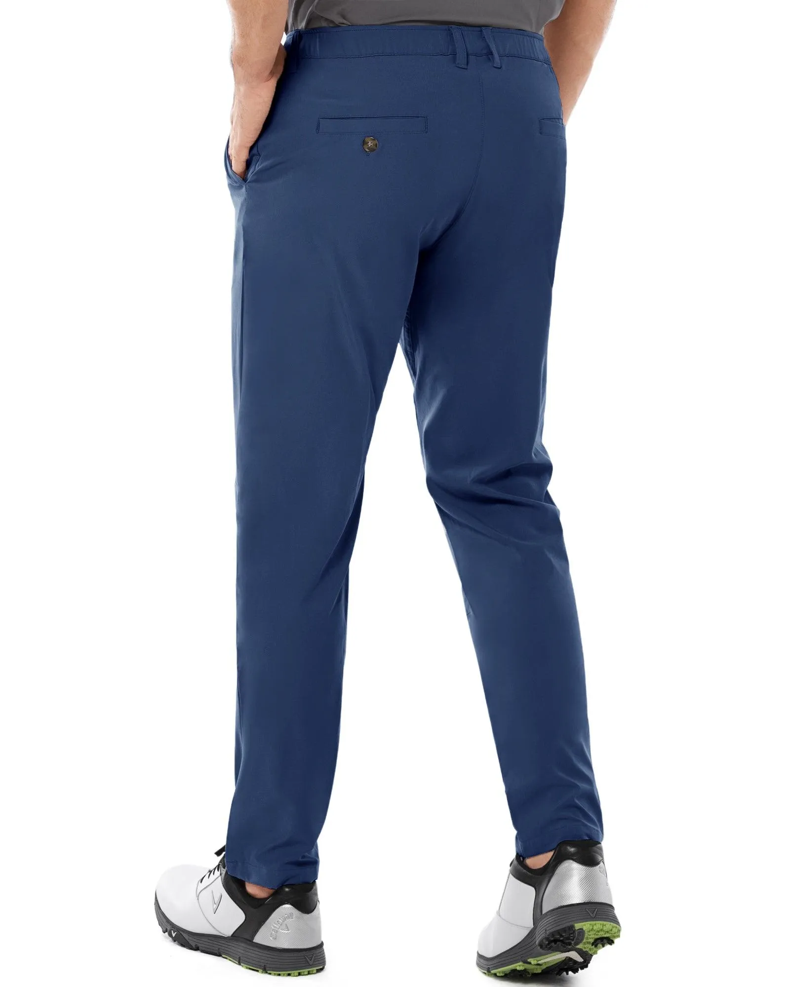 Men's UPF 50  Quick Dry Golf Pants with 5 Pockets