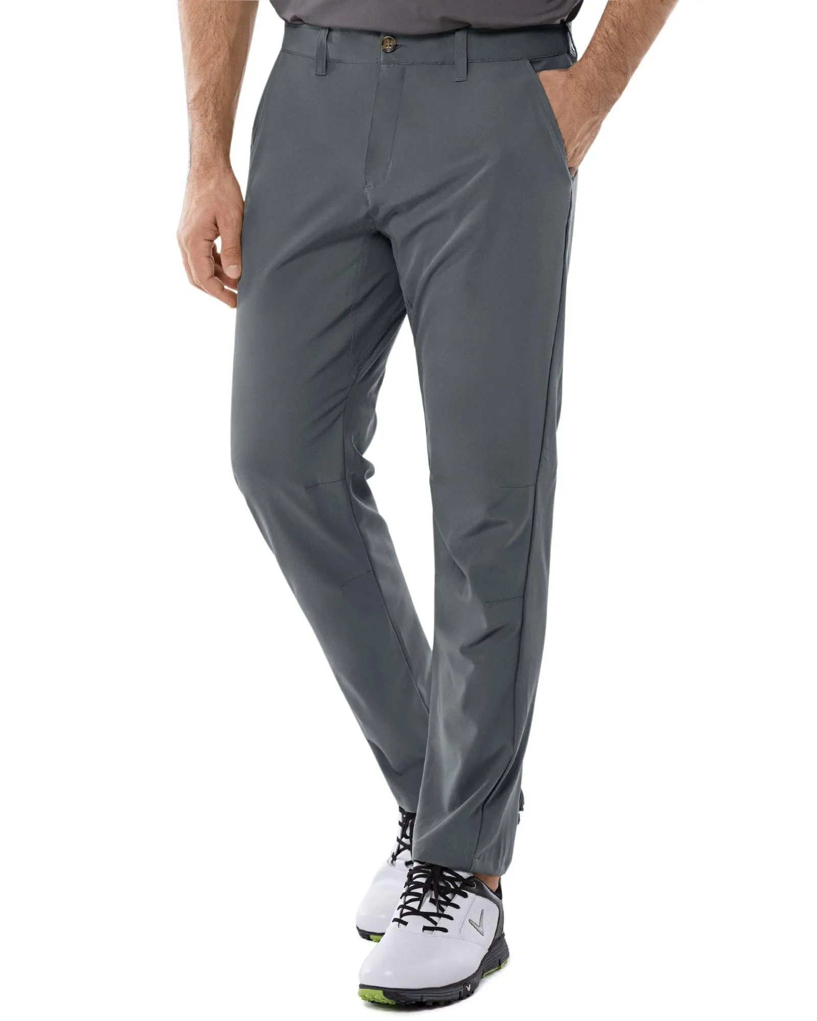 Men's UPF 50  Quick Dry Golf Pants with 5 Pockets