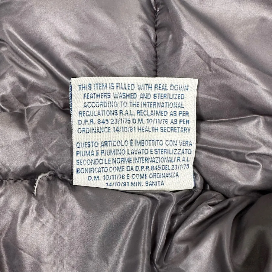 MONCLER SILVER HUBERT DOWN JACKET