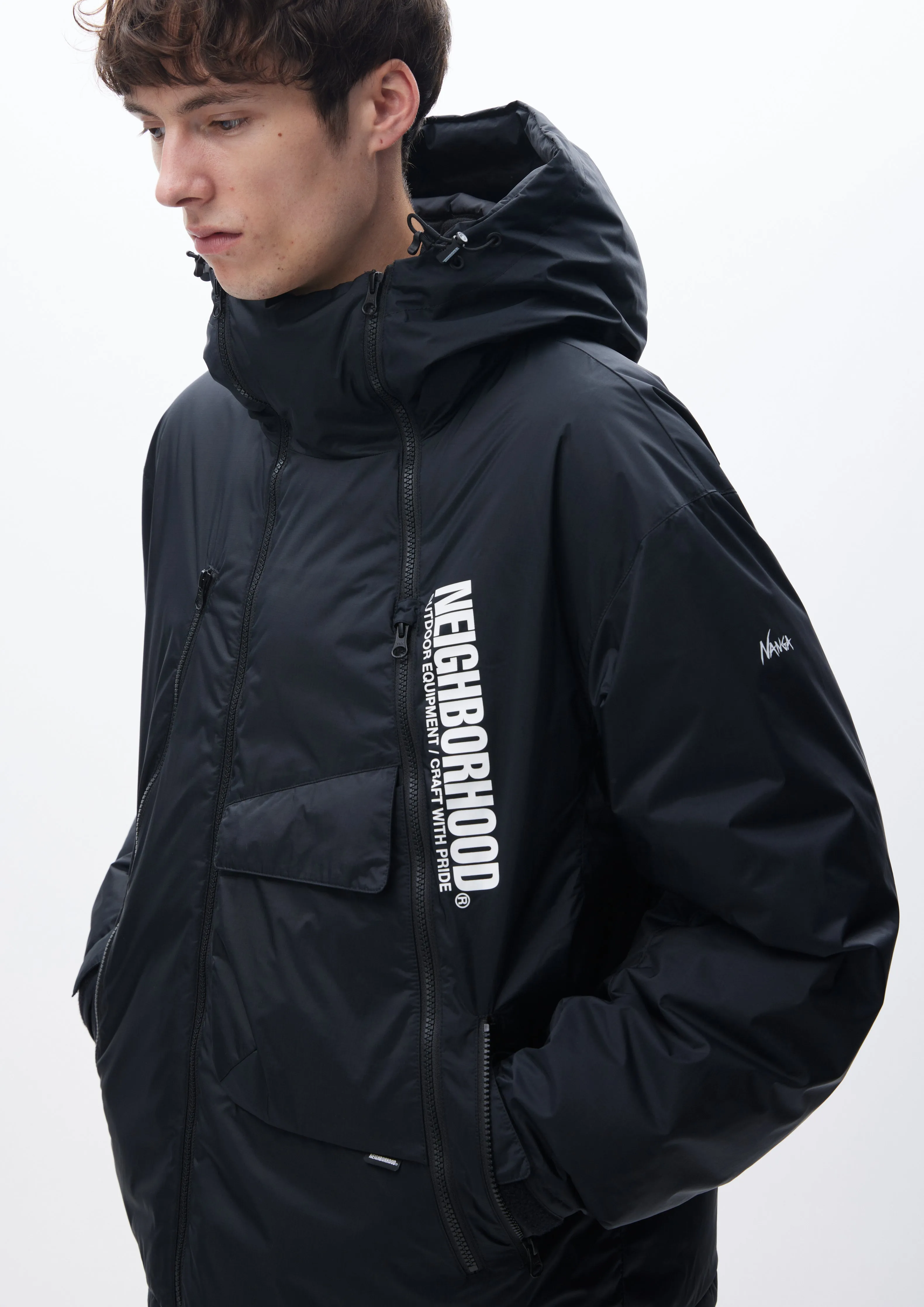 NH X NANGA . DOWN JACKET