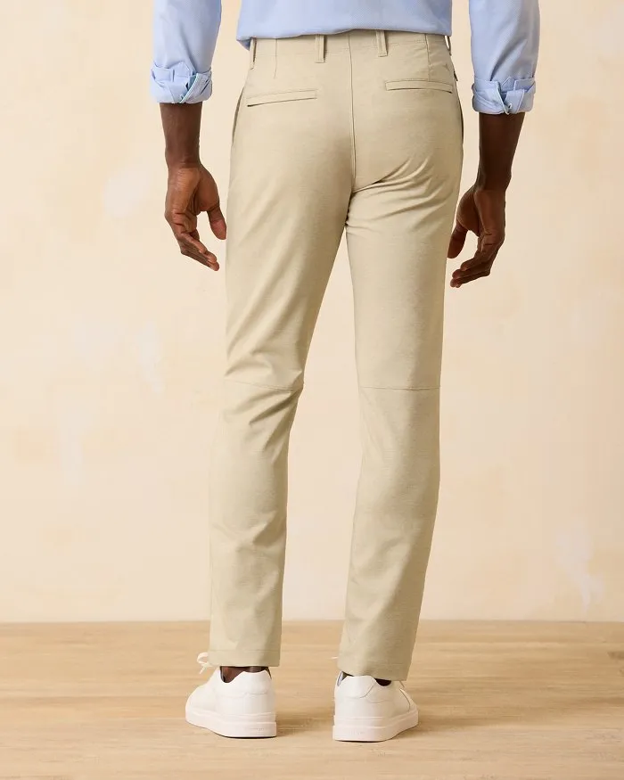 On Par IslandZone® Flat-Front Pants in Chino by Tommy Bahama