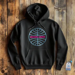 Pan Am Logo Neon - Pullover Hoodie