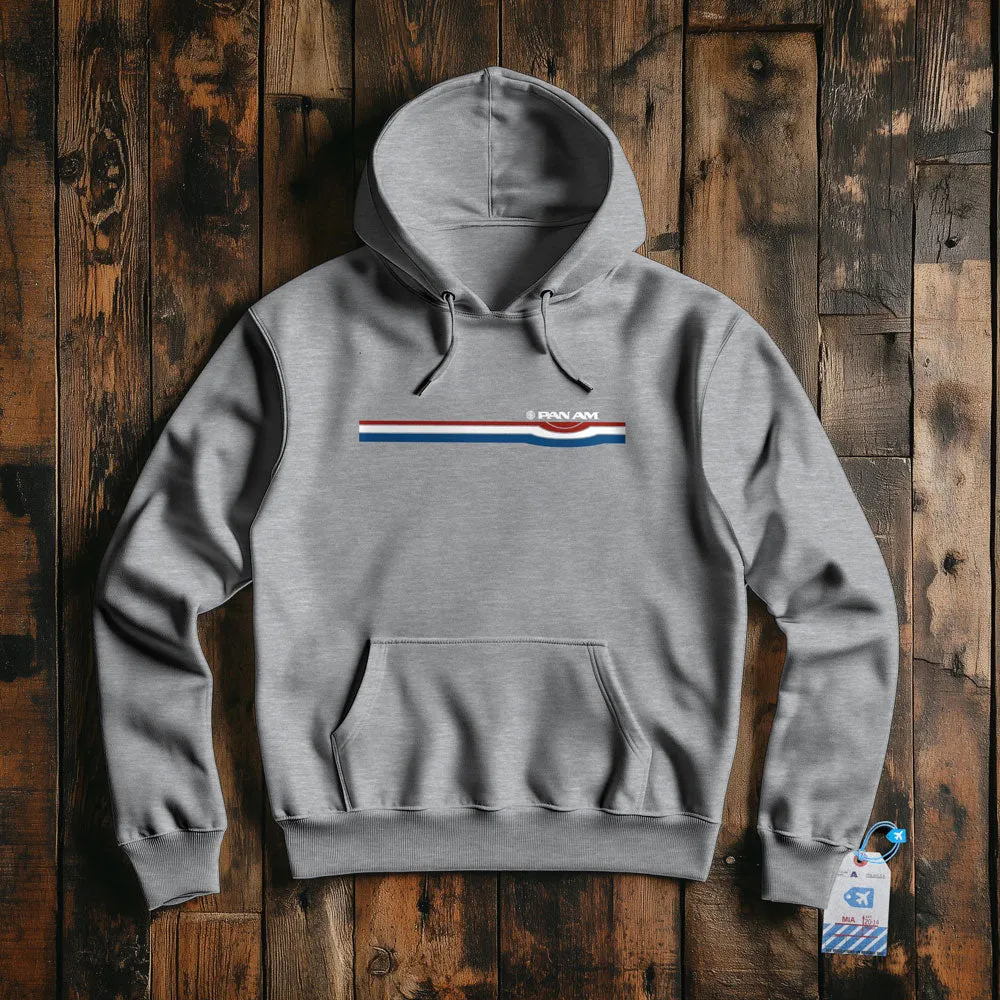 Pan Am Retro Stripe - Pullover Hoodie