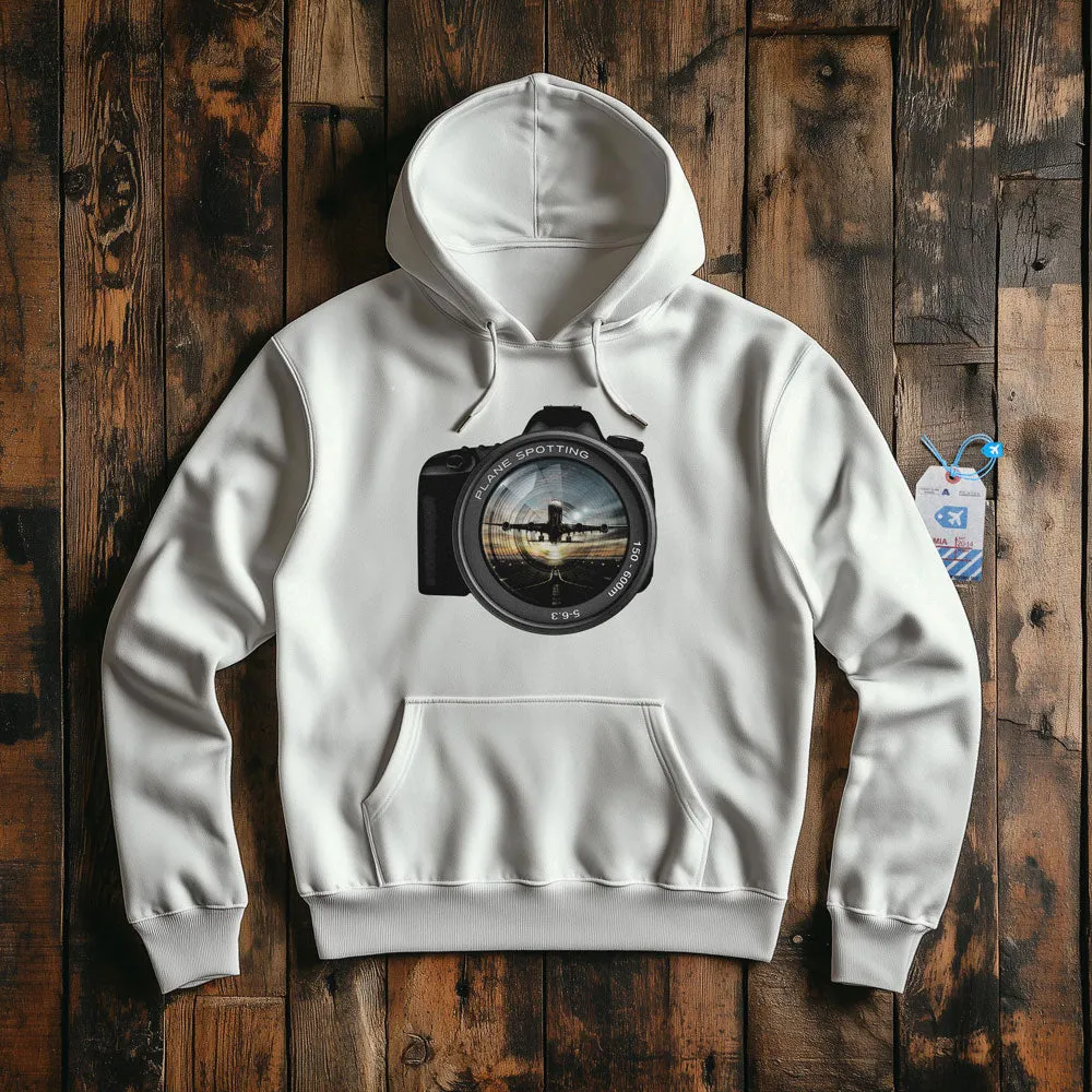 Plane Spotting Lens - Pullover Hoodie