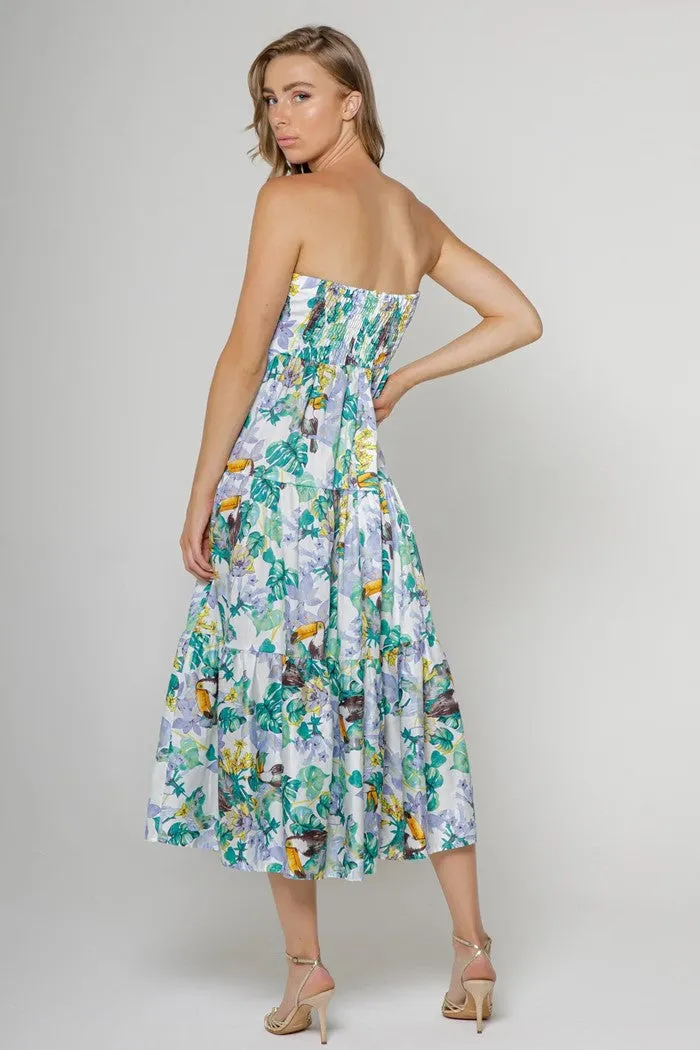 Tie Front Maxi Dress