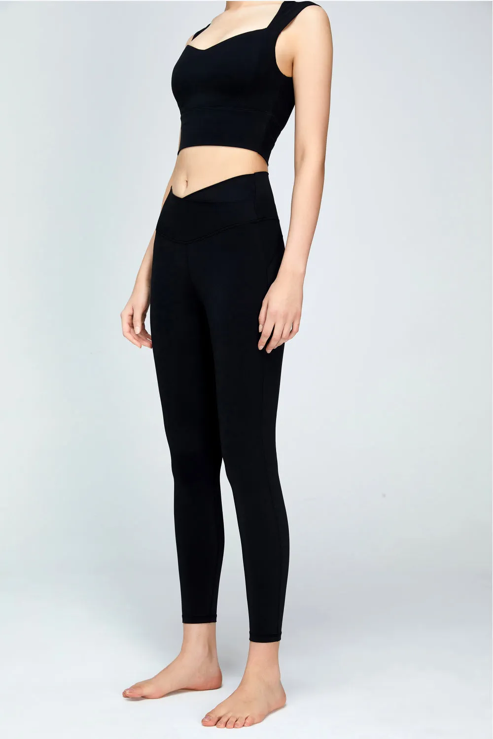 V-Waist Sports Leggings