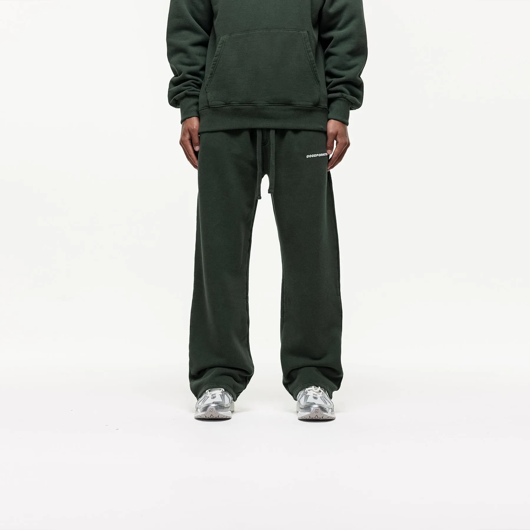 Vintage Washed Green Sweatpants