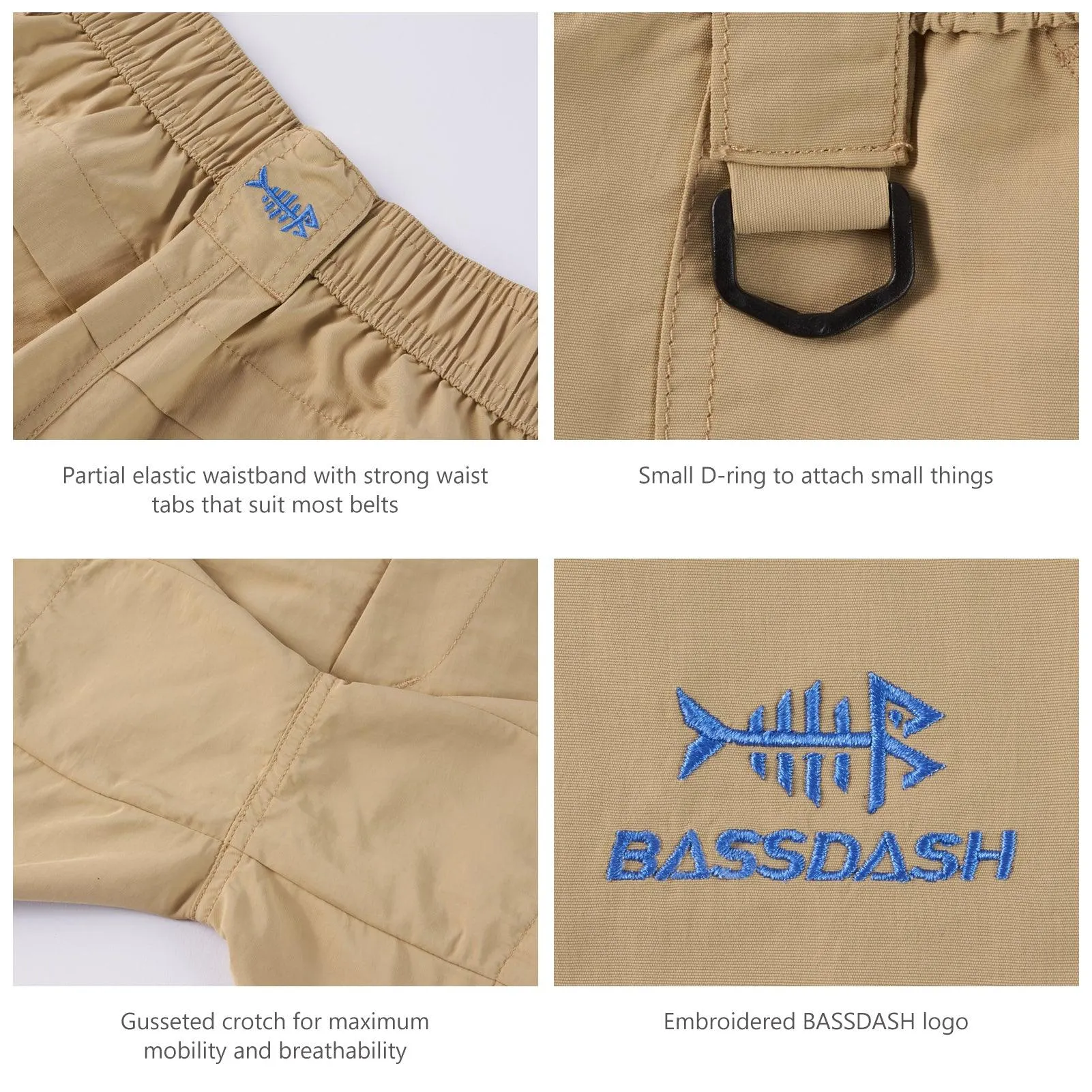 Youth 5in UPF 50  Quick Dry Fishing Shorts FP03Y